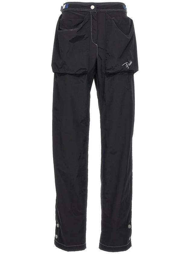 Emilio Pucci Logo nylon pants