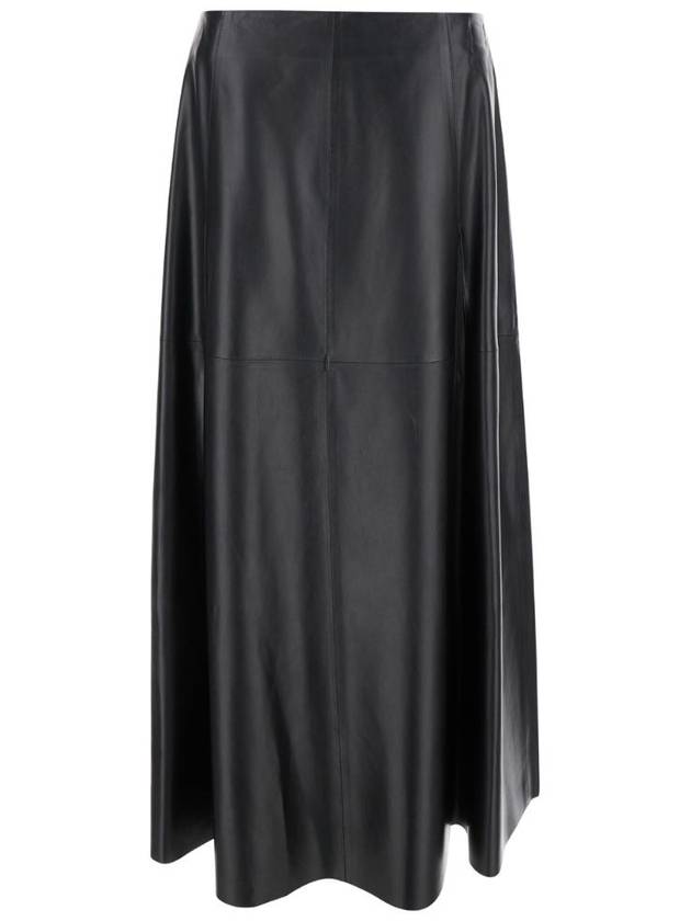 ARMA IRINA 가죽 스커트 004L24602602BLACK