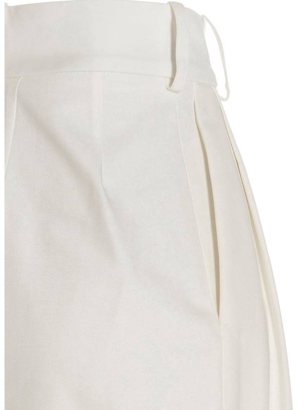 Alexandre Vauthier 하이웨이스트 턴업 헴 반바지 Alexandre Vauthier High Waist Turn Up Hem Shorts