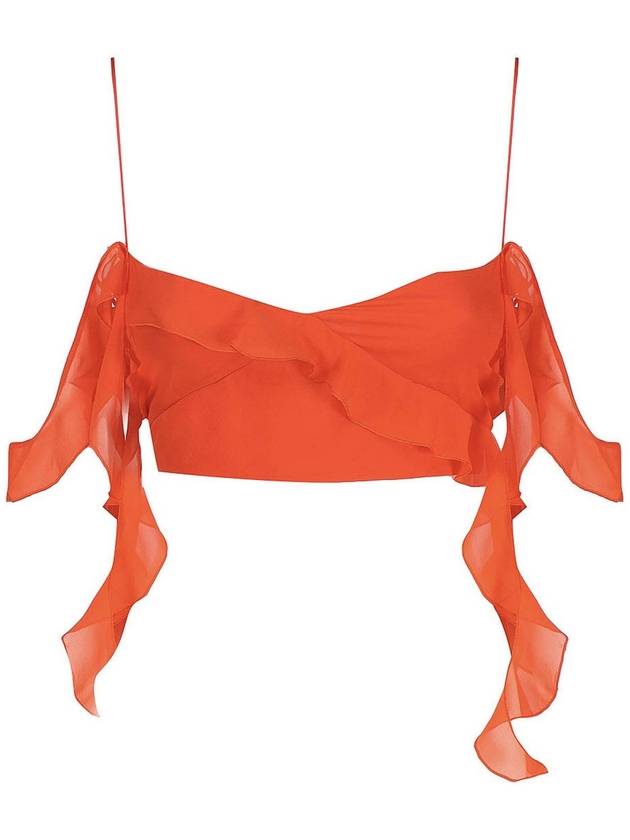 The Andamane Top with ruffles