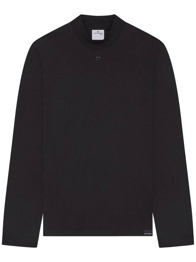 Courreges Volcano Cotton T-Shirt With Logo