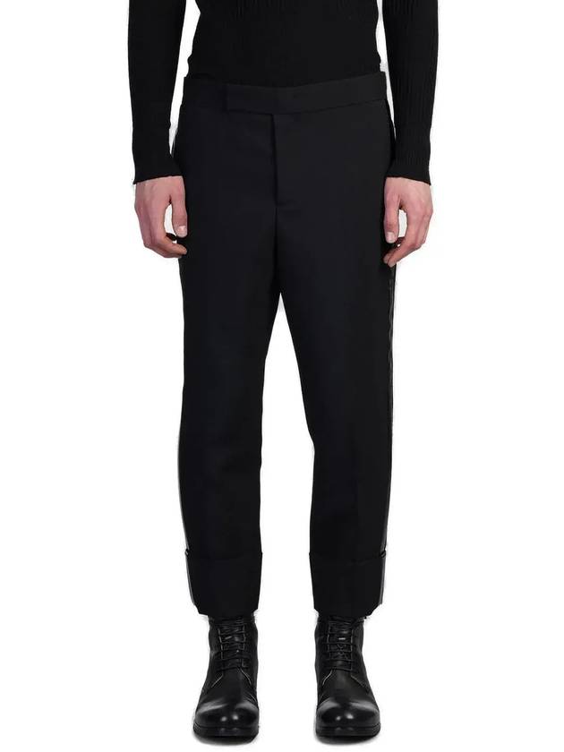 Sapio N°7 커프 헴 턱시도 팬츠 PE25UN7_0301