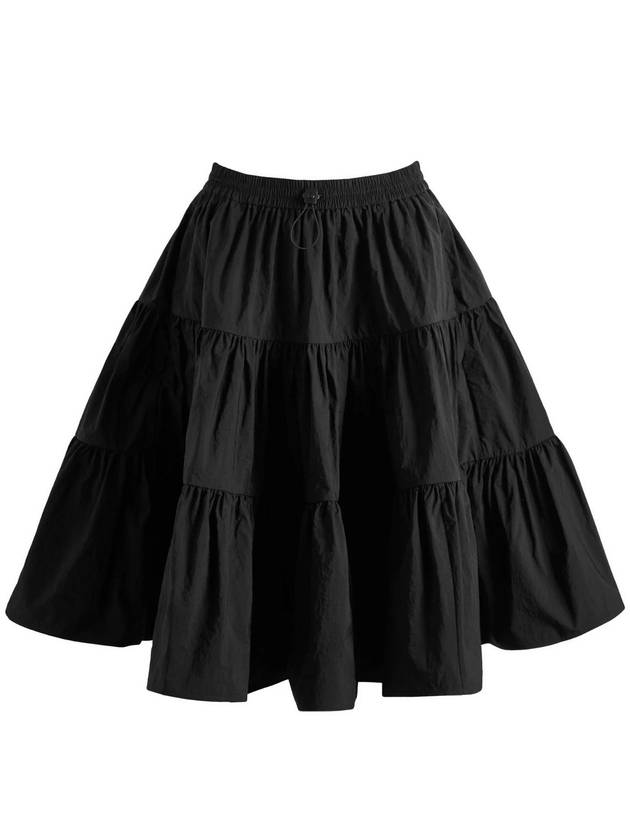 NB15 세실리에 반센 여성 더플백 Cecilie Bahnsen Alec Crinkled Taffeta Skirt 125RTW17005