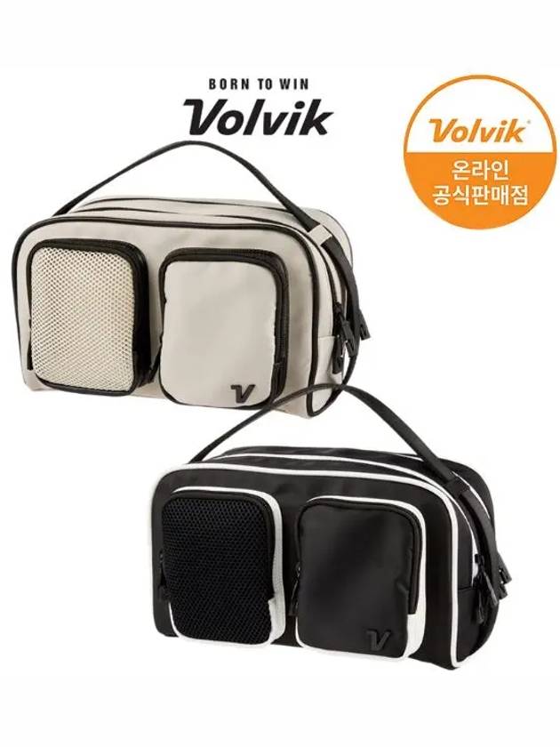 볼빅 VBEB 퍼포먼스 2포켓 투웨이 파우치 VOLVIK 2025