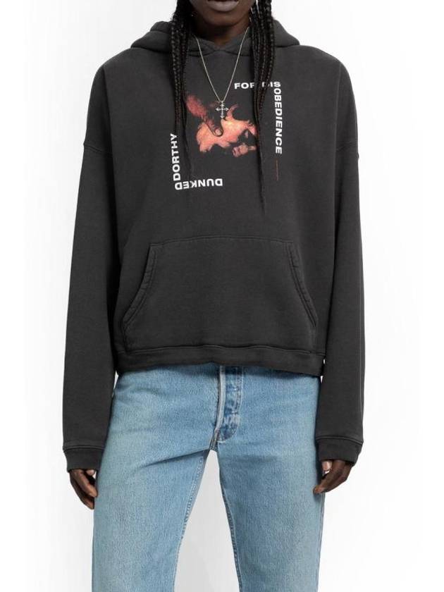 24SS 앙팡리쉬데프리메 후드 티셔츠 020409 BLACK BLACK