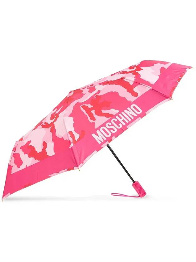 Moschino 그래픽 프린트 우산 8893OPENCLOSEJ_FUXIA