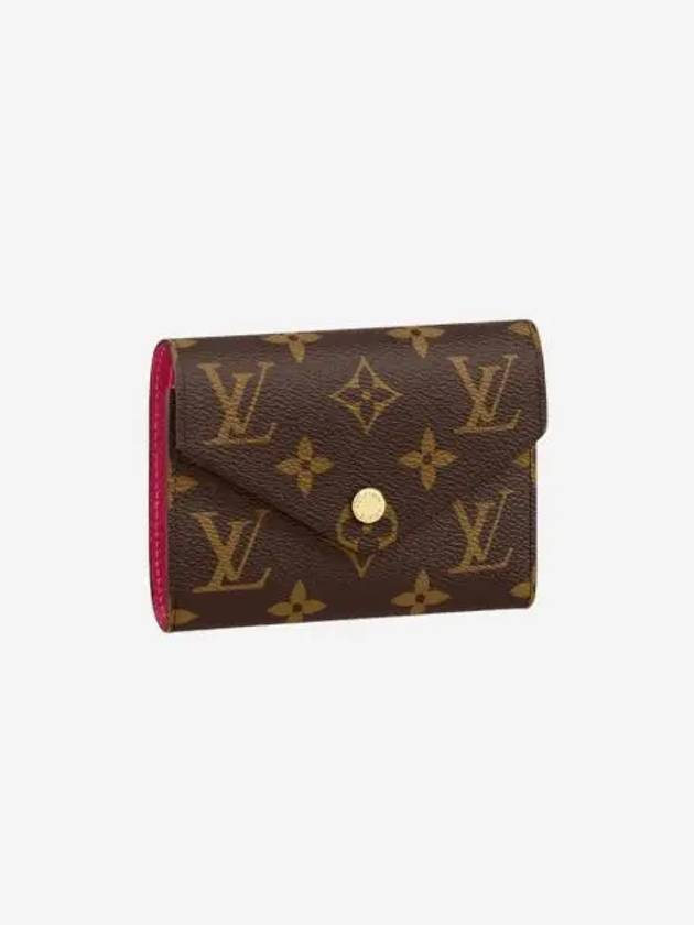 루이비통 빅토린 월렛 모노그램 푸시아 Louis Vuitton Victorine Wallet Monogram Fuchsia