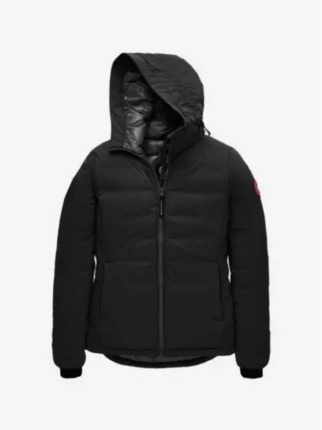 W 캐나다 구스 캠프 후디 다운 자켓 블랙 W Canada Goose Camp Hoody Down Jacket Black