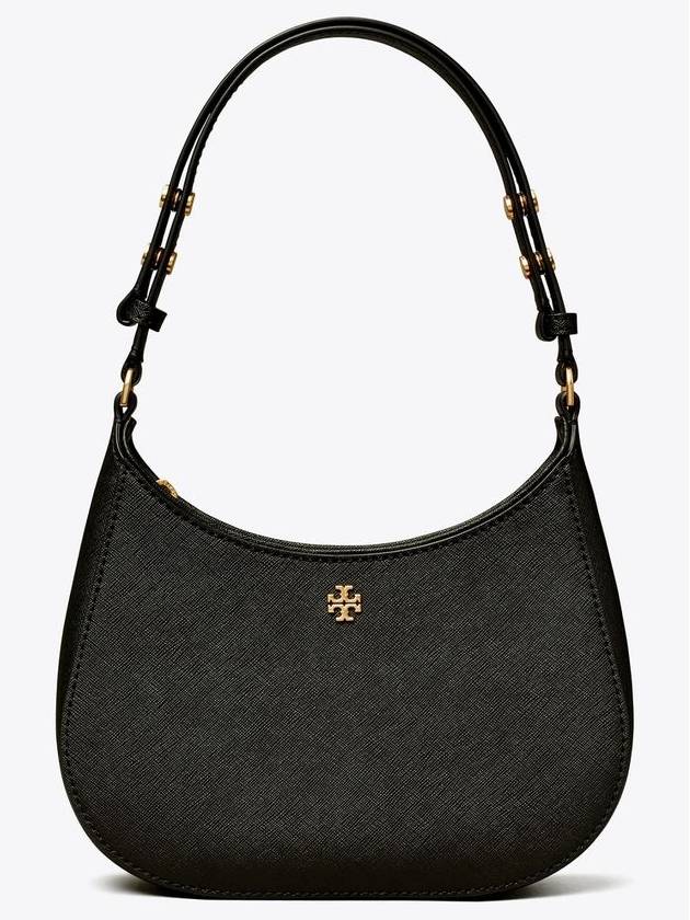 토리버치 레더 숄더백 color black