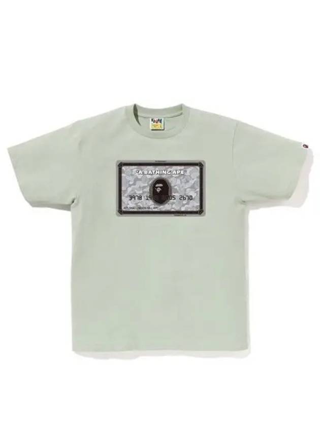 베이프 카드 반팔 티셔츠 베이프C 그린 아더 7 83800861_136137057