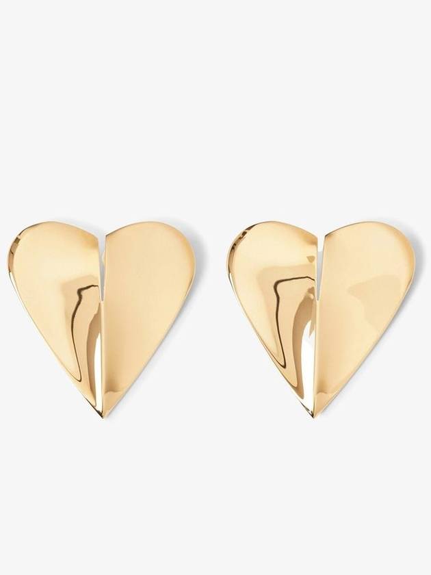 Le Cour L gold earrings