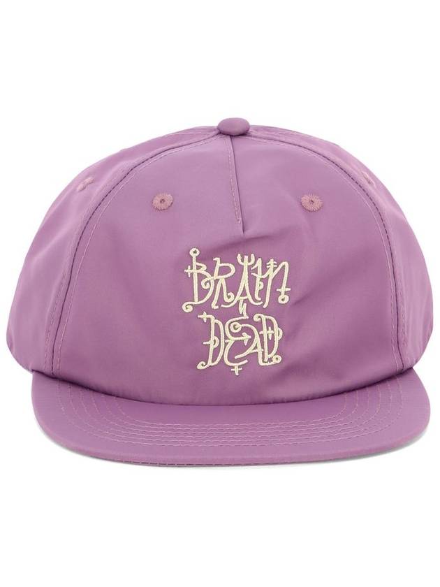 24FW 브레인 데드 Scripture trucker 모자 S23H06003080 PLUM