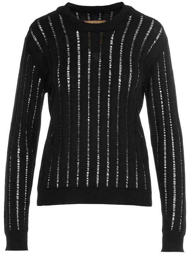 Uma Wang 시어 니트 점퍼 UK7184S83A0_UW900