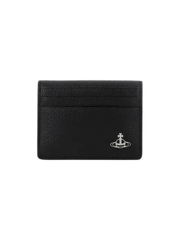 비비안 웨스트우드 오브 카드 홀더 블랙 Vivienne Westwood Orb Card Holder Black