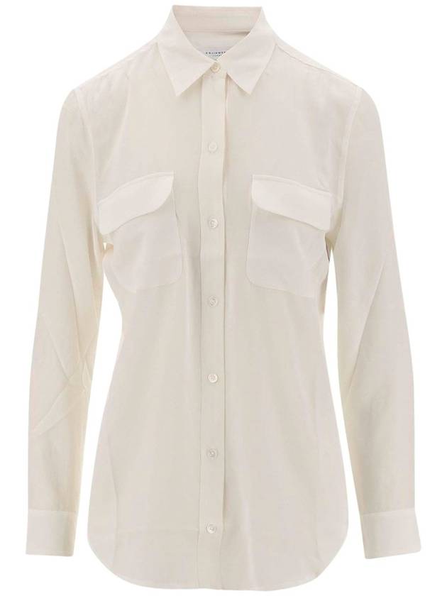 Equipment `Slim Signature` Long Sleeves Shirt