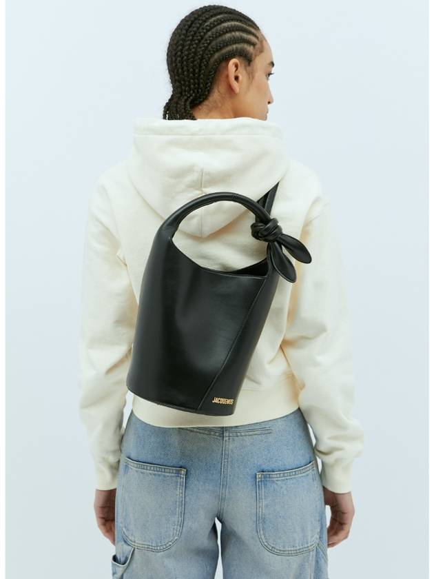 JACQUEMUS 자크뮈스 르 쁘띠 투니 블랙 버킷백