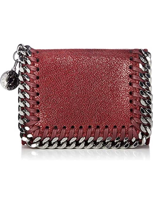 스텔라 맥카트니 팔라벨라 체인 반지갑 루비