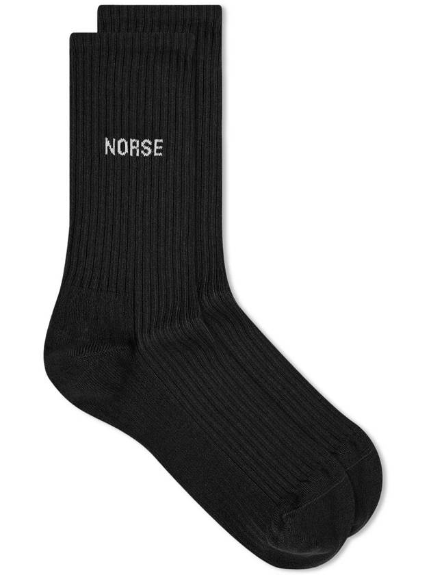 NB15 노스프로젝트 남성 양말 Norse Projects Bjarki Logo Sock N82 0060 7004