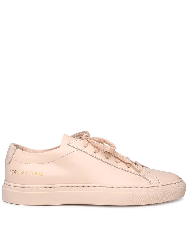 Common Projects Sneaker achilles in pelle rosa