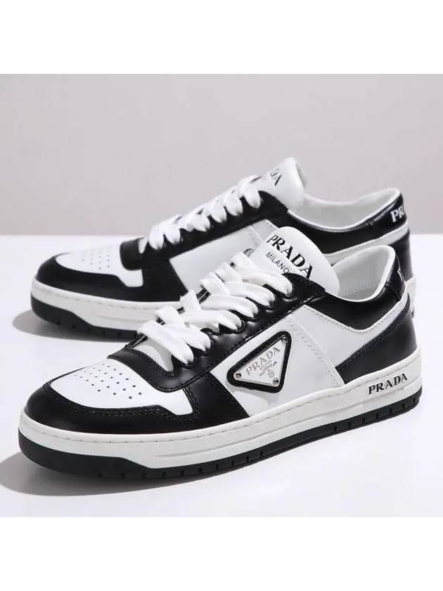 PRADA 프라다 25 다운타운 가죽 스니커즈 1E792M 3LKG F0964