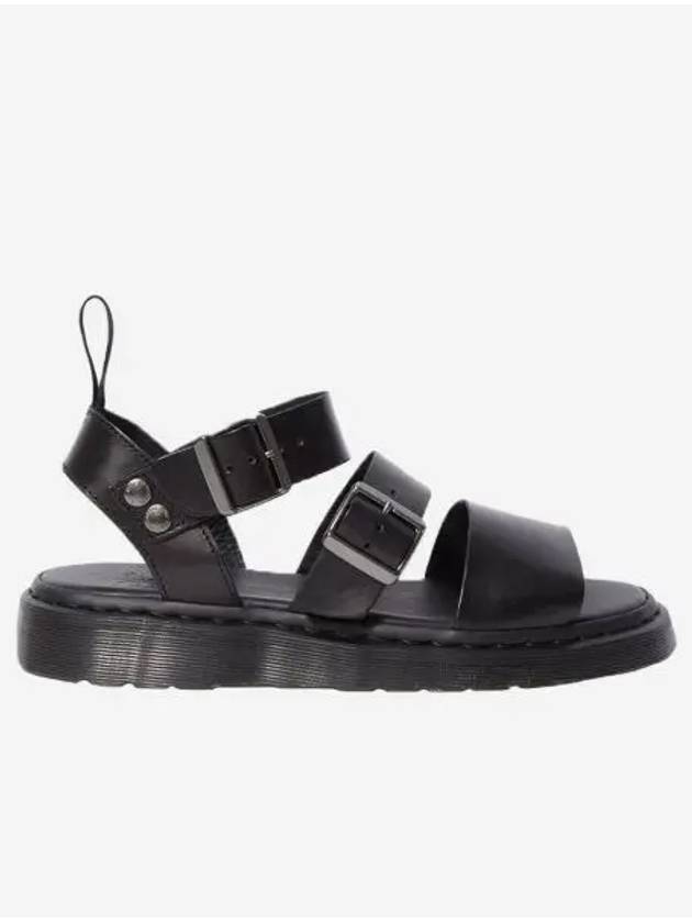 닥터마틴 그리폰 브란도 레더 글래디에이터 샌들 블랙 Dr. Martens Gryphon Brando Leather Gladiator Sandal Black