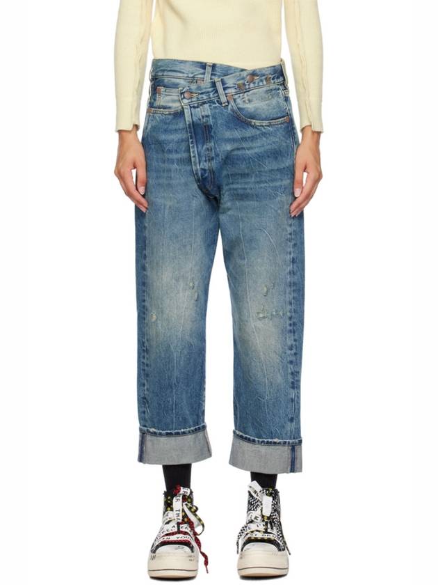 블루 크로스오버 청바지 Blue Crossover Jeans