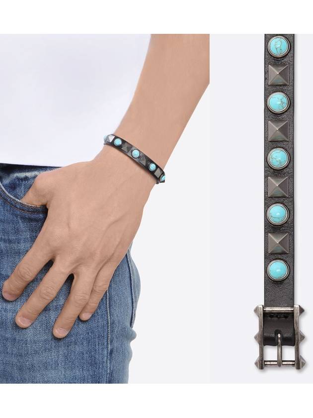 발렌티노 여성 가죽팔찌 PY0J0107 0NO