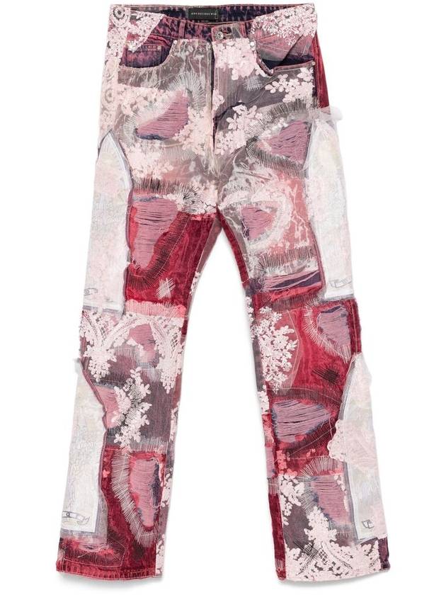 Who Decides War - Denim Wide-Leg Jeans