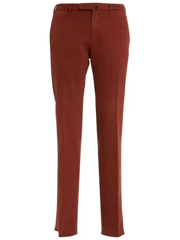 인코텍스 프레스드 크리즈 스트레이트 레그 팬츠 1W003040911_642BRUCIATO