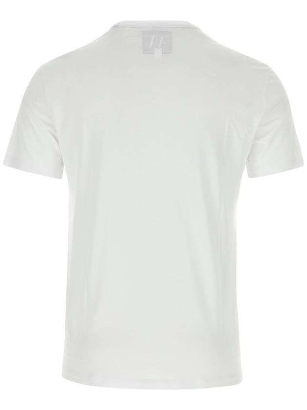 아르마니 익스체인지 로고 자수 크루넥 티셔츠 Armani Exchange Logo Embroidered Crewneck T Shirt