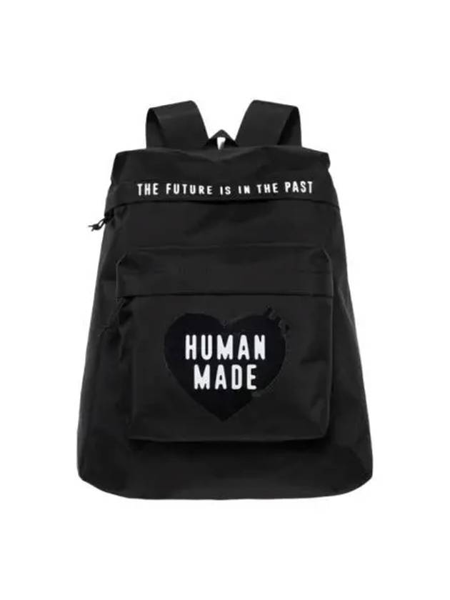 휴먼 메이드 백팩 블랙 Human Made Backpack Black