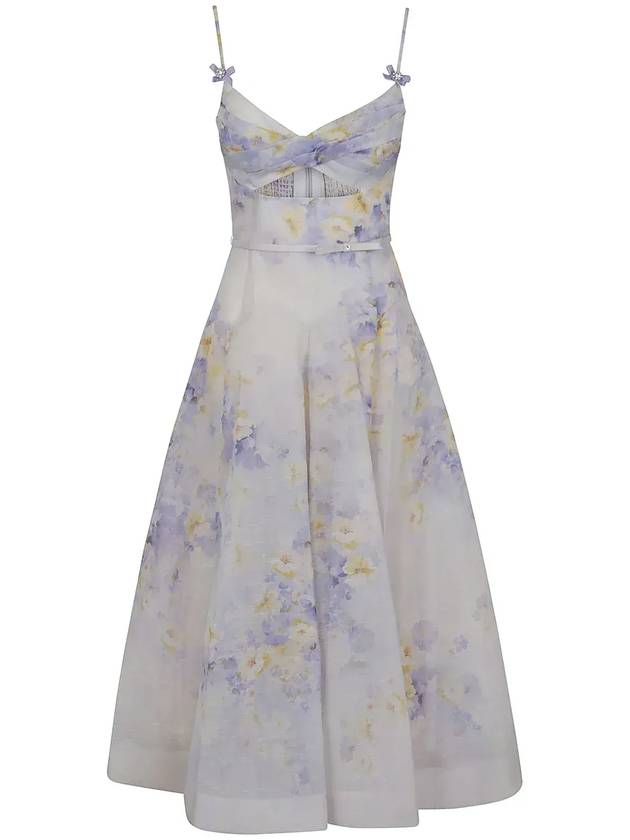 짐머만 크러쉬 트위스트 프런트 미디 드레스 2445DR251_LIF