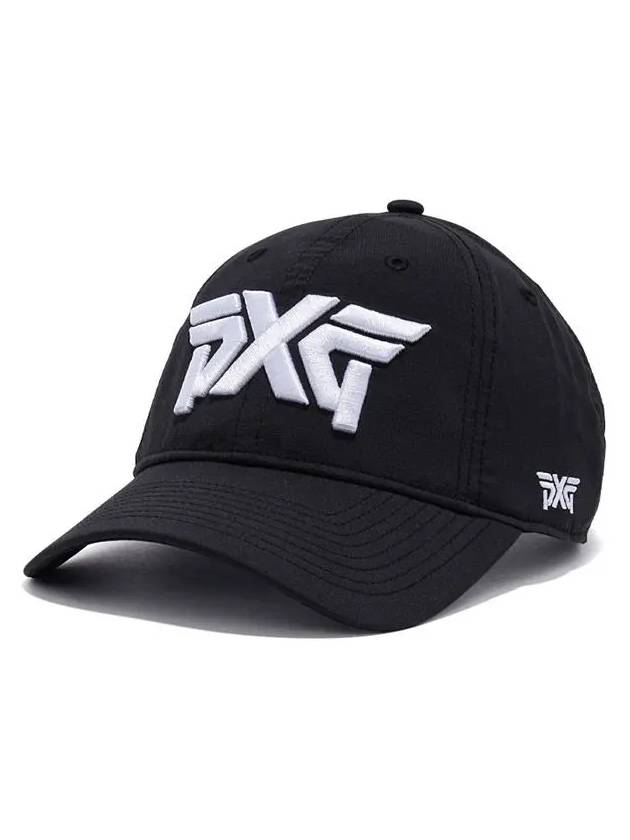 PXG 남성 경량 언스트럭쳐드 로우 크라운 골프 캡모자 블랙