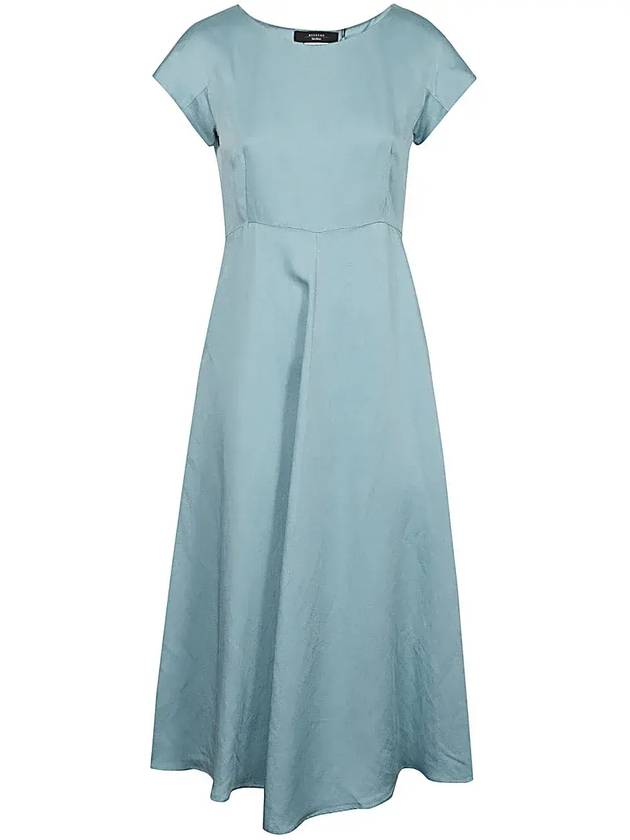 Weekend Max Mara 보트넥 반팔 드레스 2415221242600_003