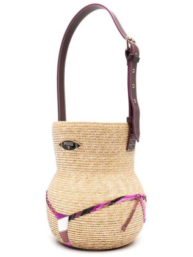 Emilio Pucci - Neutral Purple Tote Bags