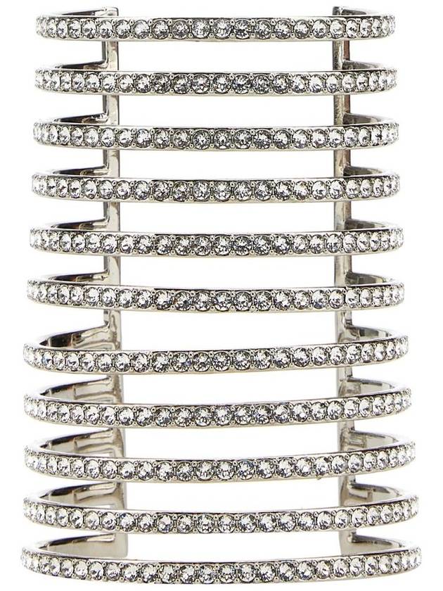 Amina Muaddi Vittoria 오픈 커프 팔찌