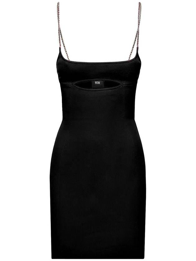 Gcds Jersery dress with back logo