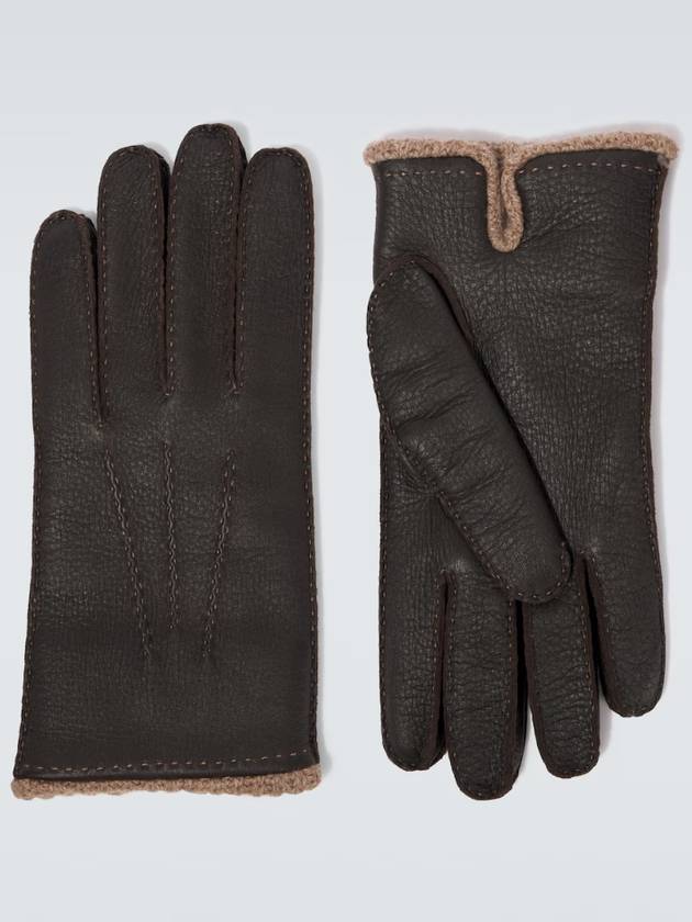 NB04 톰 스위니 남성 장갑 Cashmere lined leather gloves