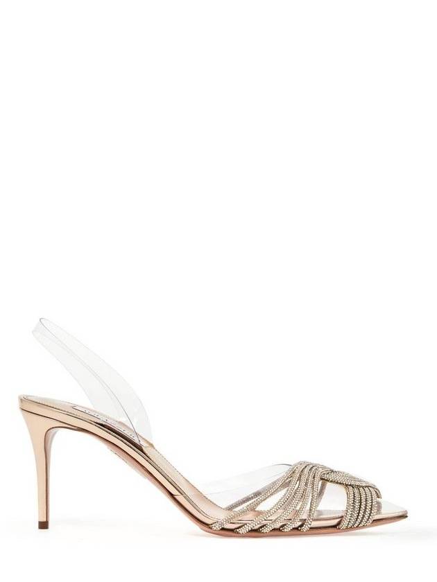 Aquazzura Gatsby Plexi 슬링백 펌프스