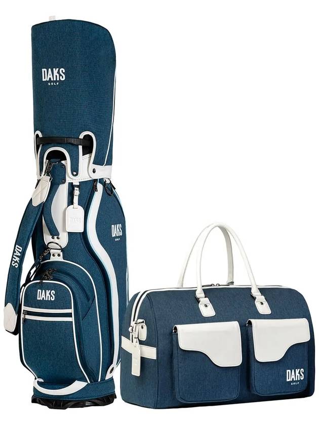 닥스골프24 남성 골프백 보스턴백 세트 DCB031M NY