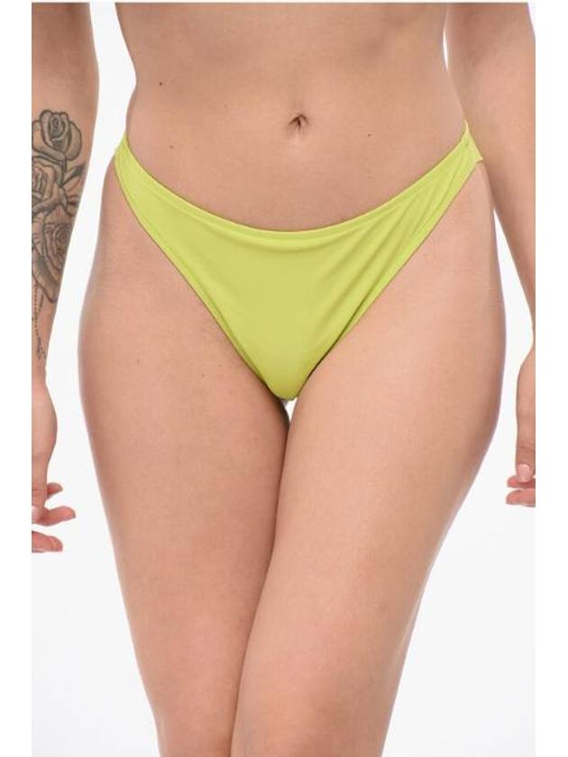 NB22 키아라페라그니 여성 수영복 Solid Color Nylon Stretch Bikini Bottom