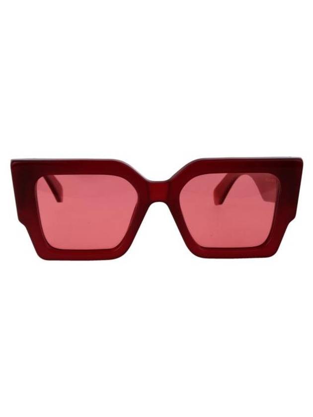 24SS 오프화이트 선글라스 OERI128S24PLA001 2828 2828 BURGUNDY