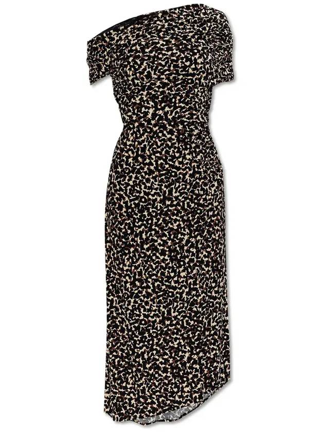 다이앤 폰 푸르스텐버그 아구스틴 비대칭 미디 드레스 DVFDS4S0210_CMLPD