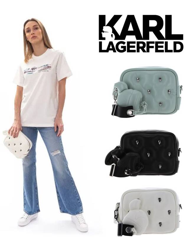 칼라거펠트 가방 아이코닉 멀티핀 카메라백 숄더백 216W3055