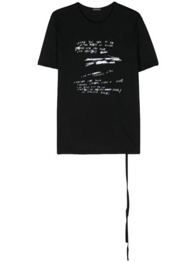 24SS 앤 드뮐미스터 민소매 티셔츠 2401 W JTS02 29 FA206 099 BLACK