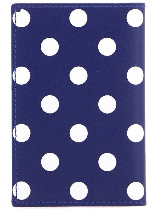 Comme des Garcons 지갑 폴카 도트 프린트 폴더형 지갑