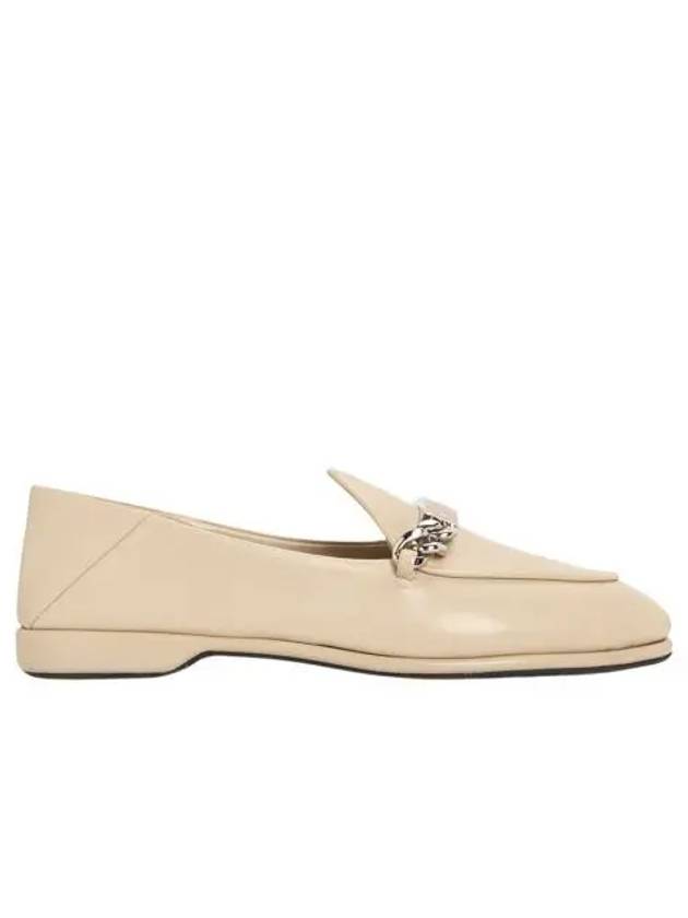 W 미우 미우 레더 로퍼 데저트 베이지 W Miu Miu Leather Loafers Desert Beige