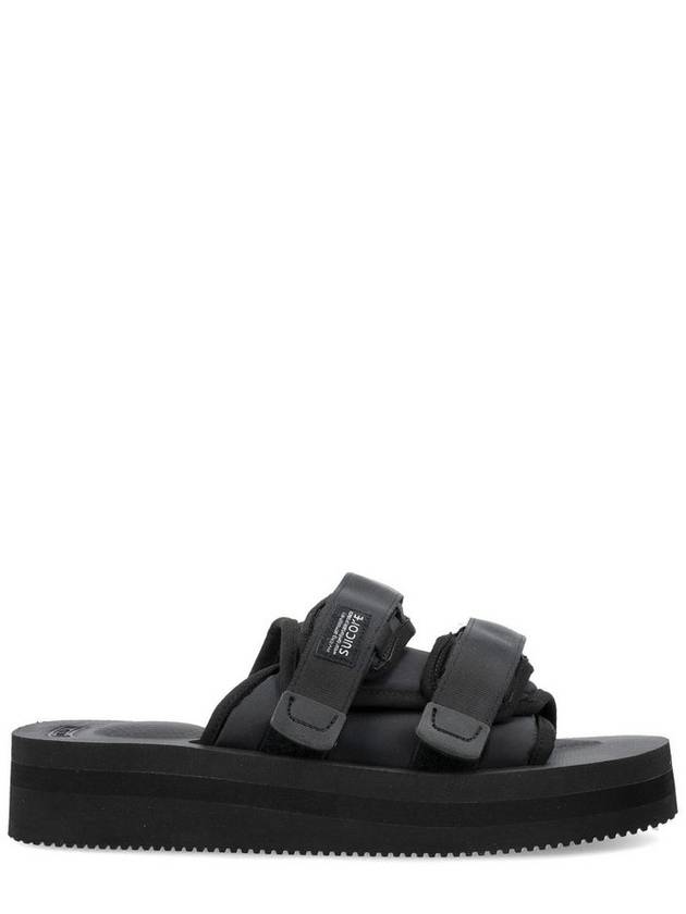 Suicoke 로고 패치 슬립온 샌들
