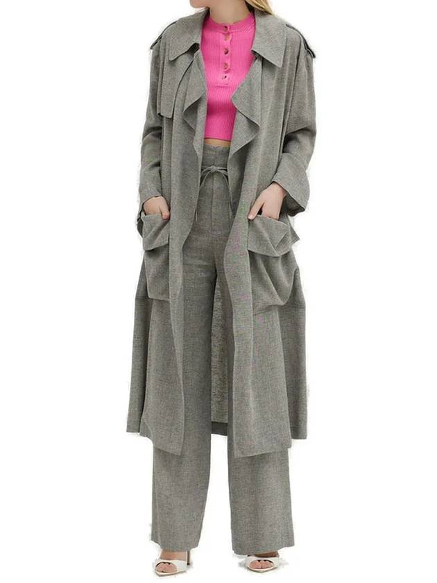 Erika Cavallini 맥시 트렌치 코트 S2PP2SO01_Y32X