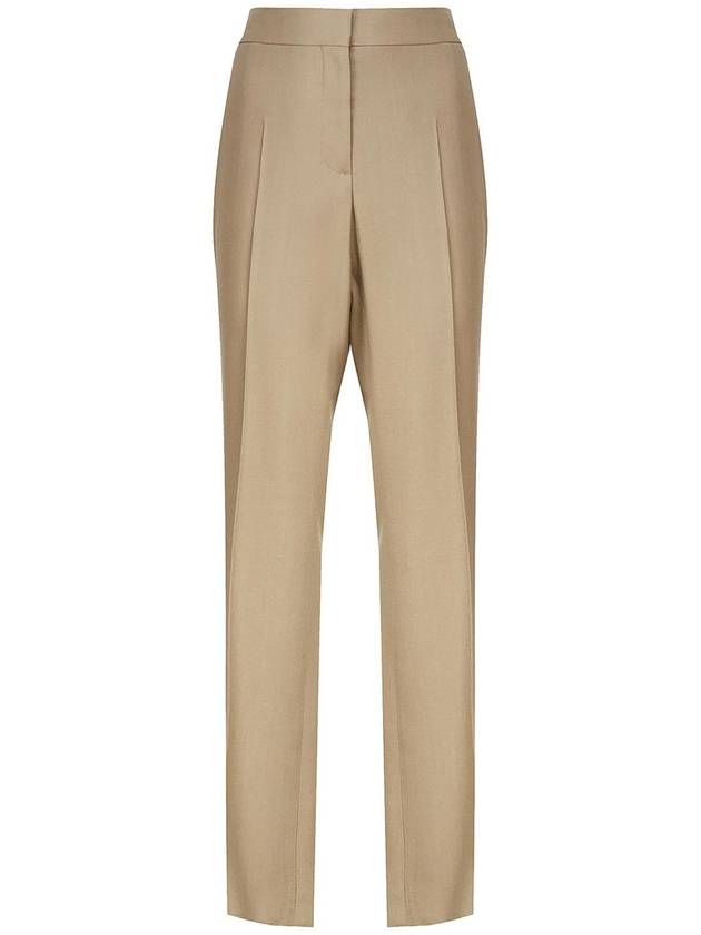 Stella Mccartney Straight Leg Trousers And Medium Wais